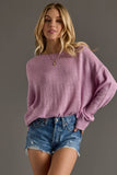Lilac Lightweight Sweater(L,XL)