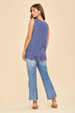 Baby Ribbed Knit Tank Top, Lilac