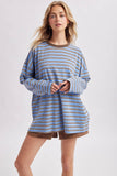 Striped Crewneck Top