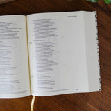 ESV Single Column Journaling Bible® | Rust Floral