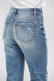 Mica- High Rise Distressed Straight Denim (0-5, 18w, 20w)