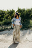 Maxi Skirt - Willow Check