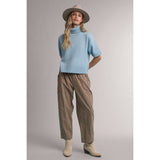 Plaid Patch Pocket Pants, Mocha