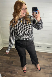 Checker Mesh Top