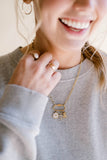 Deeply Loved Heart Charm