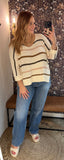 Muticolor Striped Sweater