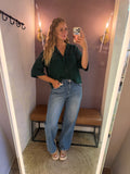 Vervet- High Rise Wide Leg Rigid Denim
