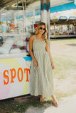 The Marquee- Sweat Pea Check