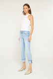 Mica- Mid Rise Cuffed Straight Denim (5,11,14w-18w)