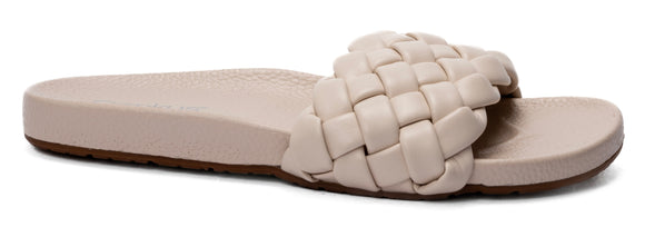 Corky's- Braided Slides, Ivory