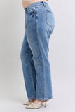 Judy Blue- High Waisted Criss Cross Dad Jean