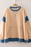 Colorblock Striped Top (S-L)