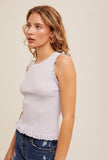 Frill Tank, Lilac