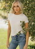 Lettuce Edge Tee- Micro Ditsy (S, L)
