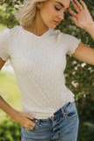 Lettuce Edge Tee- Micro Ditsy (S, L)