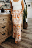 Maxi Skirt- Melon Bloom (XS-M, XL, 2X, 3X)