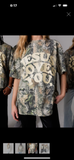 PRE-ORDER—Camo “Jesus Loves You” Tee
