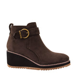 Corkys Chocolate Wedge Bootie