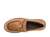 Corkys Tobacco Faux Suede Loafer