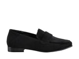 Corkys Black Suede Loafer