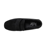 Corkys Black Suede Loafer