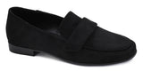 Corkys Black Suede Loafer