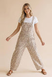 Barrel Bib Overalls Suspender Floral Jumpsuit