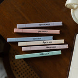 Muted Pastel Highlighters