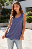Baby Ribbed Knit Tank Top, Lilac