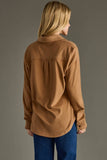 Super Soft Button Up-Dk. Tan(M, L, XXL)