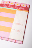 Week to Week Desk Planner, Take Notes This Week