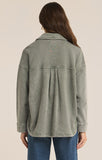 Z Supply- All Day Knit Jacket, Palm Green (XS-L)