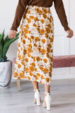 Amber Floral Midi Skirt (xl, 3x)