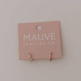 Iris Diamond Hoops