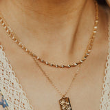 Amelia Gold Filled Twist Necklace