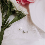 Flower Flat Back Studs