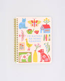 Rough Draft Mini Notebook, I'd Rather Be Home Reading