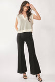 Striped V-Neck Vest Top (S-L)