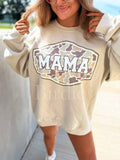 Duck Camo MAMA Graphic Crewneck (S, M, XL, 2X)