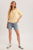 Front Pocket Cardigan, Butter