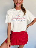 Land of the Free Watercolor Tee