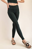 Butter Basic Leggins With Pockets, Black (S-L)