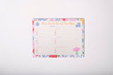 Meal Planner and Shopping List Set, Floral