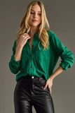 Green Super Soft Button Up