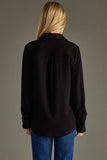 Super Soft Button Up- Black (S-XL)