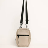 Leather Stone Crossbody Sling