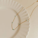 Malibu Necklace in Turquoise