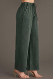 Pine Green Washed Soft Sweatpants