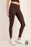 Butter Basic Leggins With Pockets, Black (S-L)