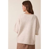 Soft Touch Button Cardigan, Oatmeal